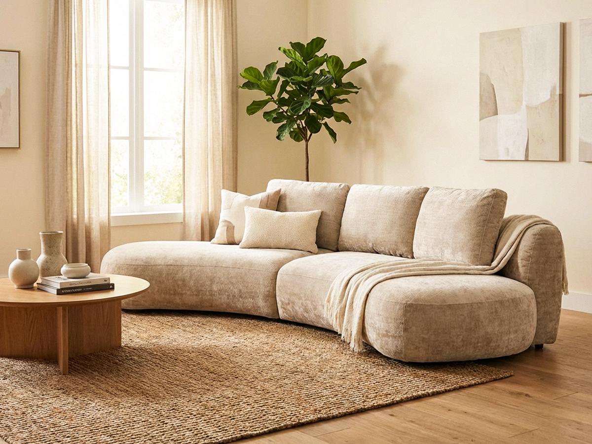 Designed living room